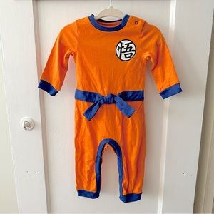 BOXLUNCH DRAGON BALL Z GOKU INFANT BODYSUIT / PAJAMA / ROMPER / COSTUME